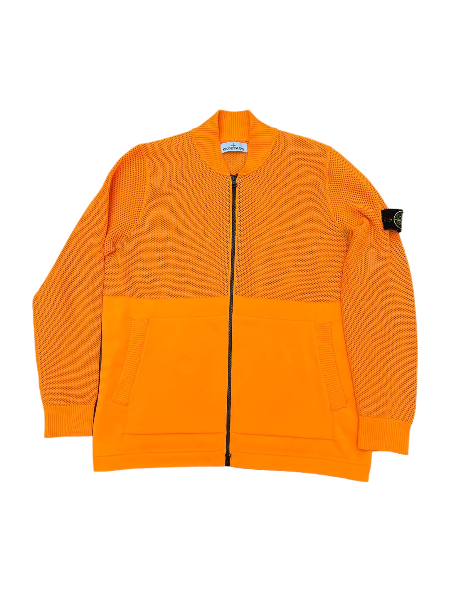STONE ISLAND FLUO KNITTED ZIP UP XL – Archivio Clothing